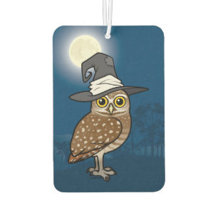 Birdorable Burrowing Owl Witch Car Air Freshener