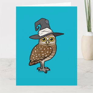 Birdorable Burrowing Owl Witch Card