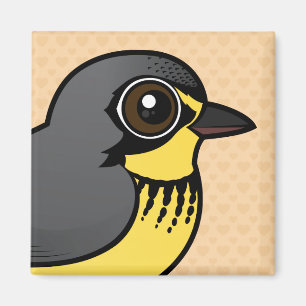 Birdorable Canada Warbler Magnet