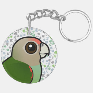 Birdorable Cape Parrot Key Ring