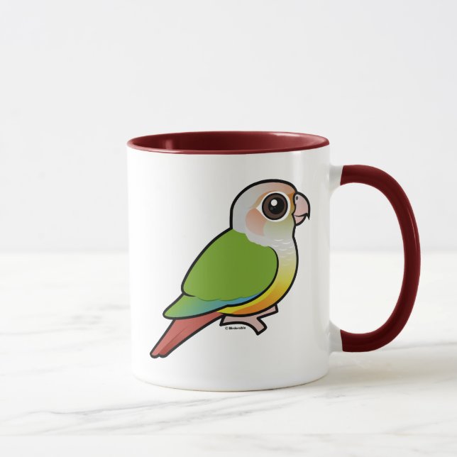 Birdorable Cinnamon Green-cheeked Conure Mug (Right)