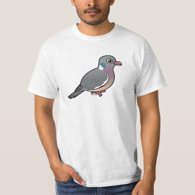Birdorable Common Wood Pigeon T-Shirt (Front)