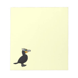 Birdorable Double-crested Cormorant Notepad