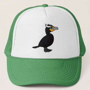 Birdorable Double-crested Cormorant Trucker Hat