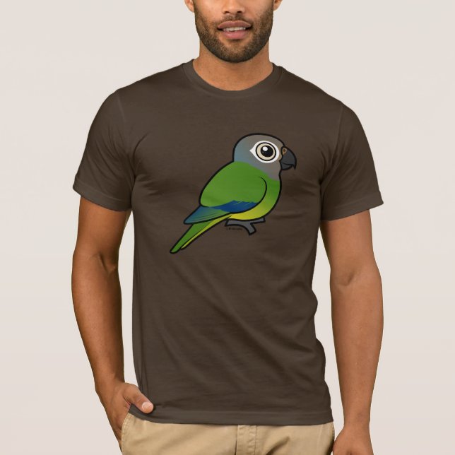 Birdorable Dusky-headed Conure T-Shirt (Front)