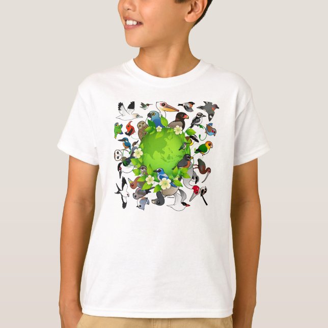 Birdorable Earth Day T-Shirt (Front)