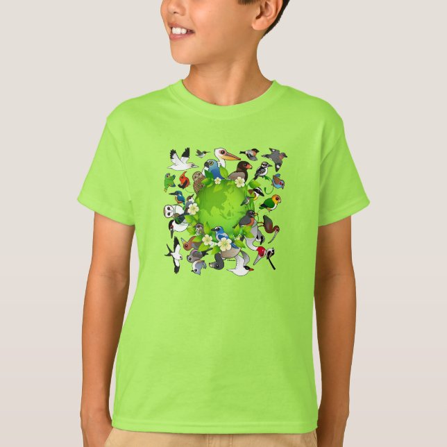 Birdorable Earth Day T-Shirt (Front)