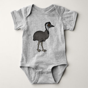 Birdorable Emu Baby Bodysuit