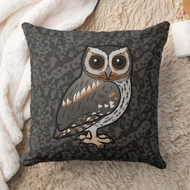 Birdorable Flammulated Owl Cushion (Blanket)
