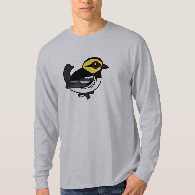 Birdorable Golden-cheeked Warbler T-Shirt (Front)