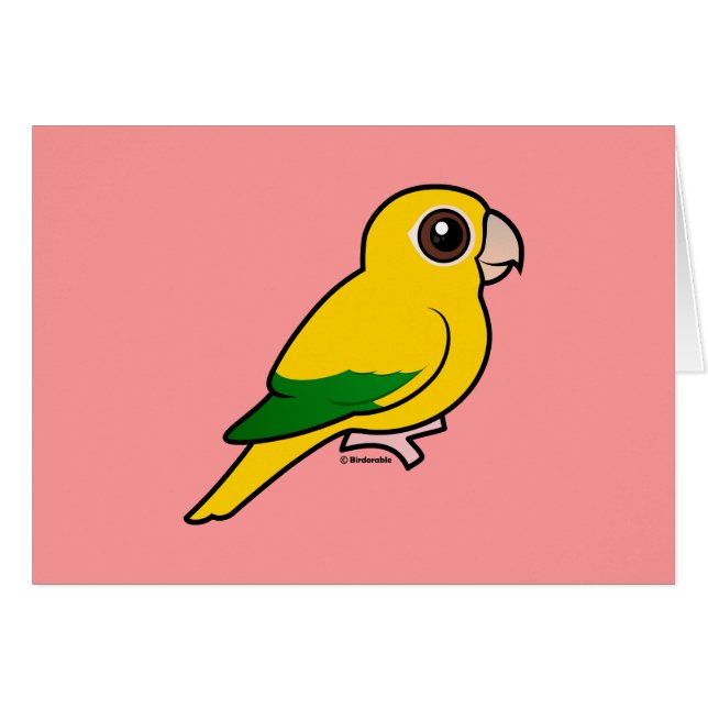 Birdorable Golden Parakeet (Front Horizontal)