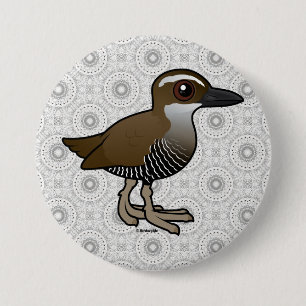 Birdorable Guam Rail 7.5 Cm Round Badge