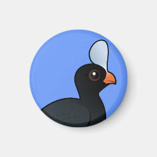 Birdorable Helmeted Curassow Magnet