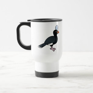Birdorable Helmeted Curassow Travel Mug