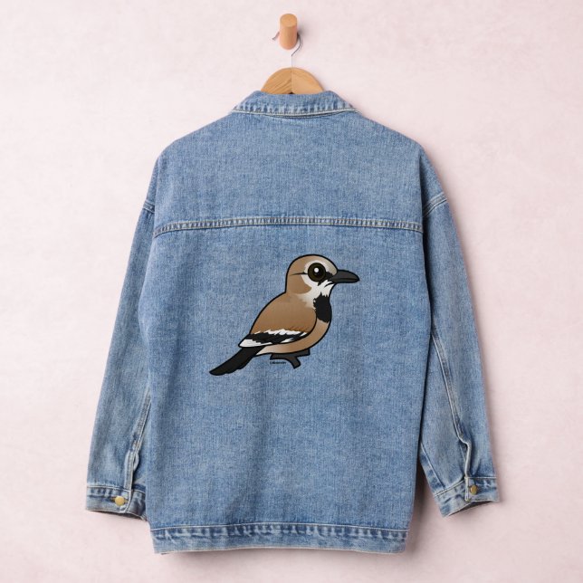 Birdorable Iranian Ground Jay Denim Jacket (Hangar)