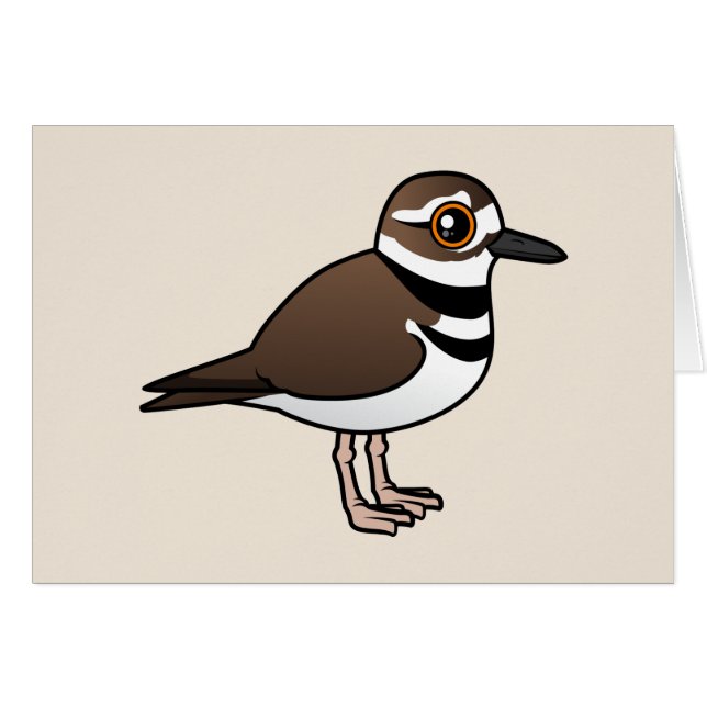 Birdorable Killdeer (Front Horizontal)