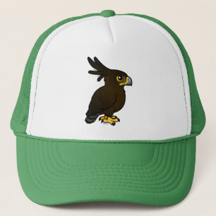 Birdorable Long-crested Eagle Trucker Hat