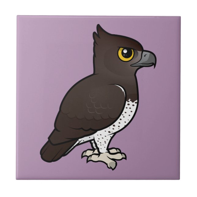 Birdorable Martial Eagle Tile (Front)