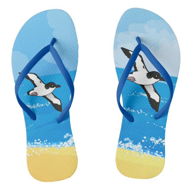 Birdorable Newell's Shearwater flight Jandals (Footbed)
