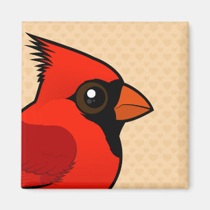 Birdorable Northern Cardinal Magnet