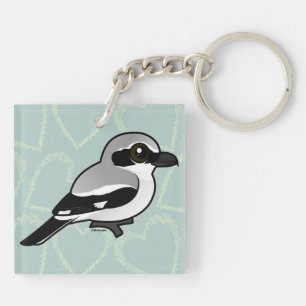 Birdorable Northern Shrike Key Ring
