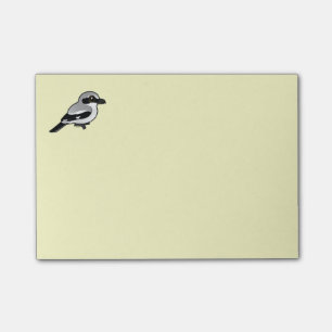 Birdorable Northern Shrike Post-it Notes