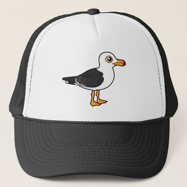 Birdorable Pacific Gull Trucker Hat (Front)