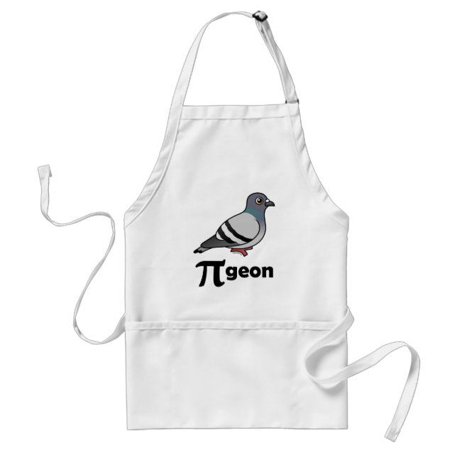 Birdorable PI-geon / Pigeon Pi Standard Apron (Front)