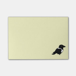 Birdorable Pied Crow Post-it Notes