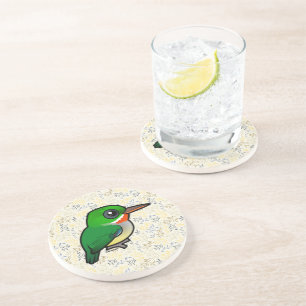 Birdorable Puerto Rican Tody Coaster