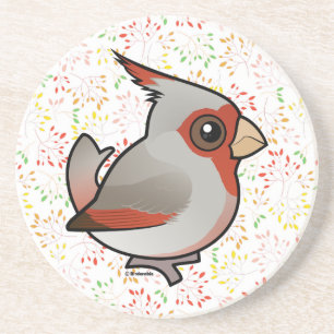 Birdorable Pyrrhuloxia Coaster