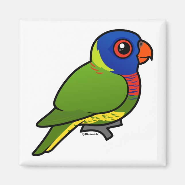 Birdorable Rainbow Lorikeet Magnet (Front)