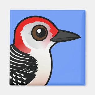 Birdorable Red-bellied Woodpecker Magnet