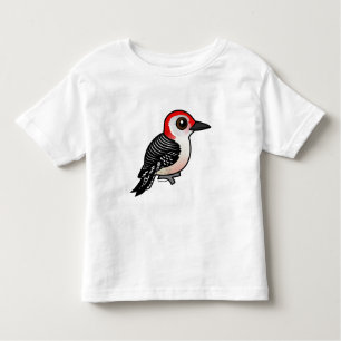 Birdorable Red-bellied Woodpecker Toddler T-Shirt