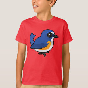 Birdorable Red-flanked Bluetail T-Shirt
