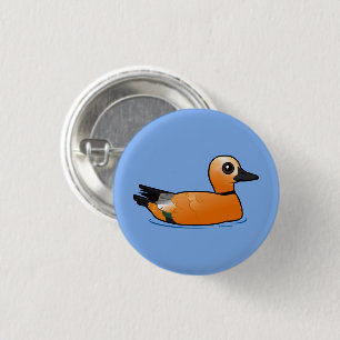 Birdorable Ruddy Shelduck 3 Cm Round Badge