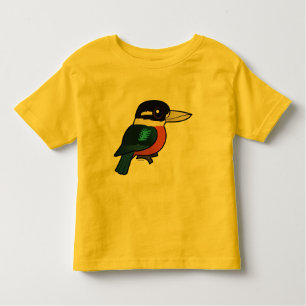Birdorable Rufous-bellied Kookaburra Toddler T-Shirt