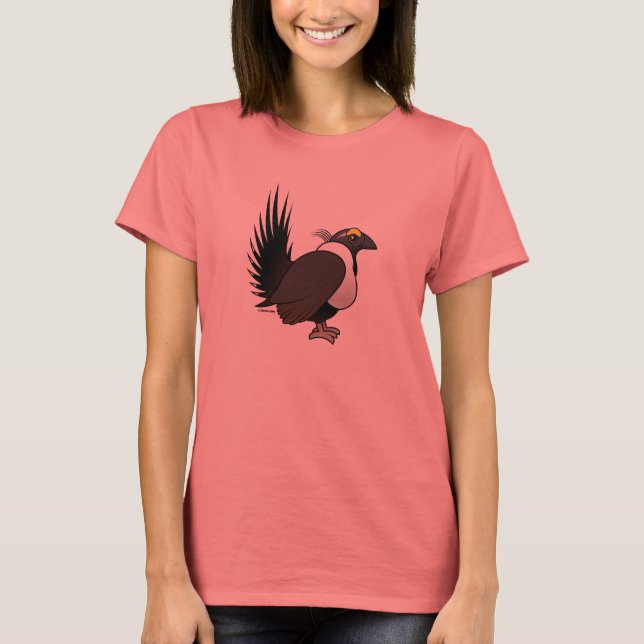 Birdorable Sage Grouse T-Shirt (Front)