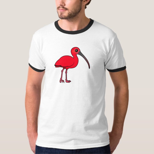 Birdorable Scarlet Ibis T-Shirt (Front)