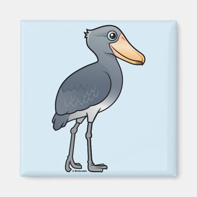 Birdorable Shoebill Magnet (Front)