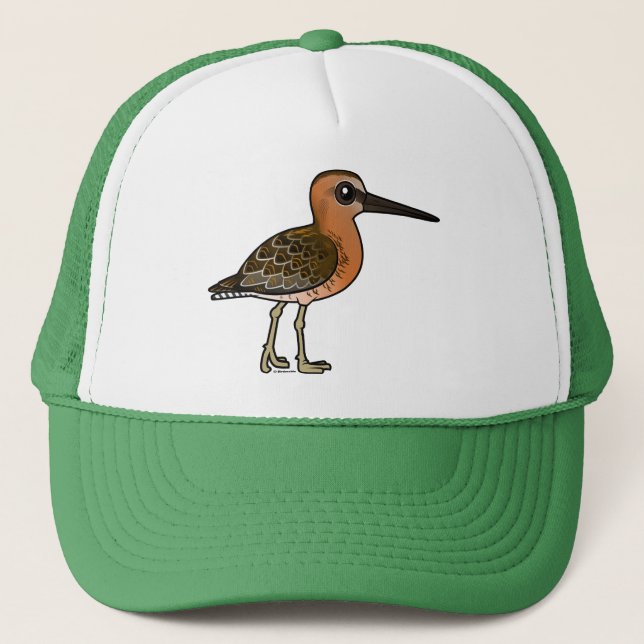 Birdorable Short-billed Dowitcher Trucker Hat (Front)