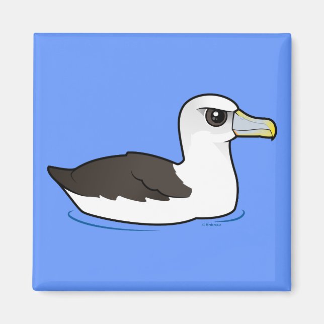 Birdorable Shy Albatross Magnet (Front)