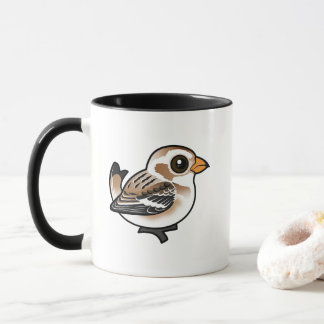 Birdorable Snow Bunting Mug