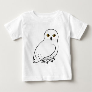 Birdorable Snowy Owl Baby T-Shirt