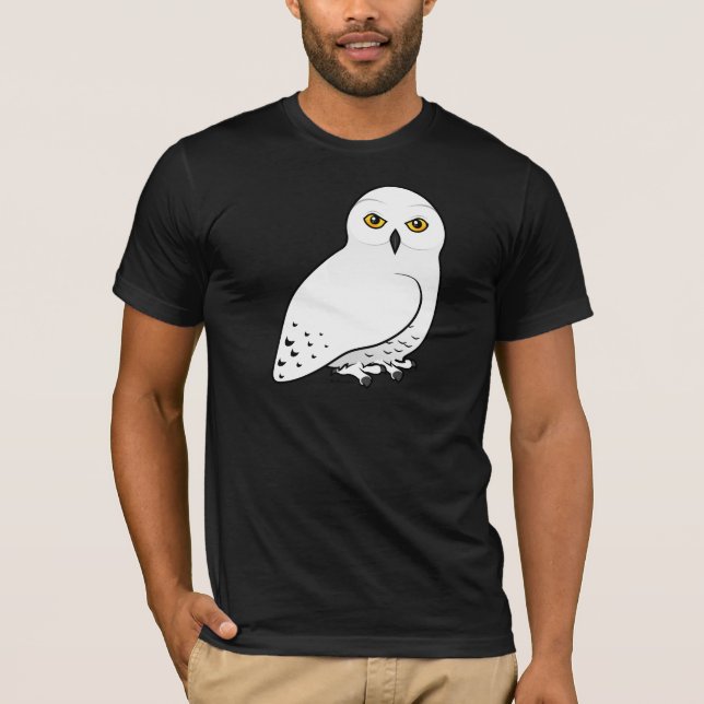 Birdorable Snowy Owl T-Shirt (Front)