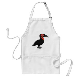 Birdorable Southern Ground Hornbill Standard Apron