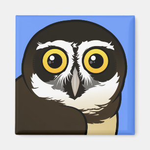 Birdorable Spectacled Owl Magnet