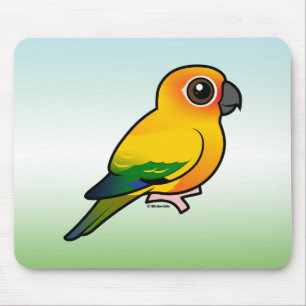 Birdorable Sun Parakeet Mouse Pad