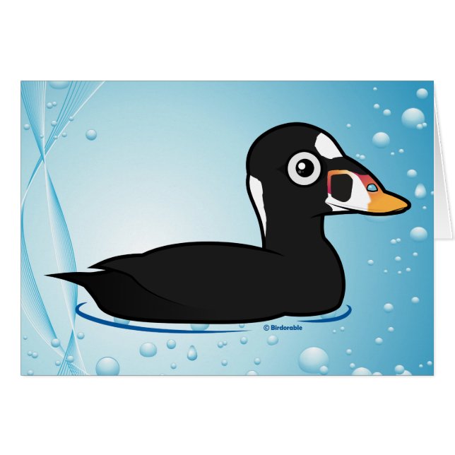 Birdorable Surf Scoter (Front Horizontal)