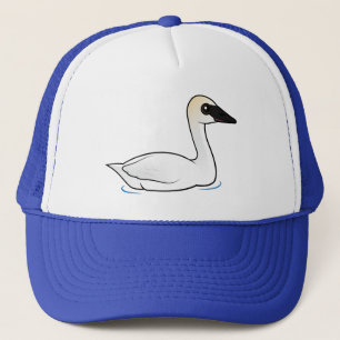 Birdorable Trumpeter Swan Trucker Hat